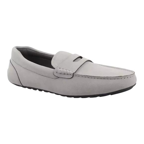 Alfani Men's Marco Slip On Penny Driver Loafers Gray Size 9 1/2 - Picture 1 of 3